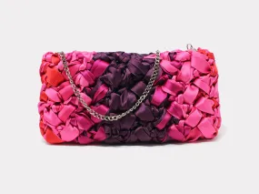 Lorenza Gandaglia Ribbon Clutch Pink