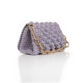 Lulu K Bubbles Bag - Lilac/Nude