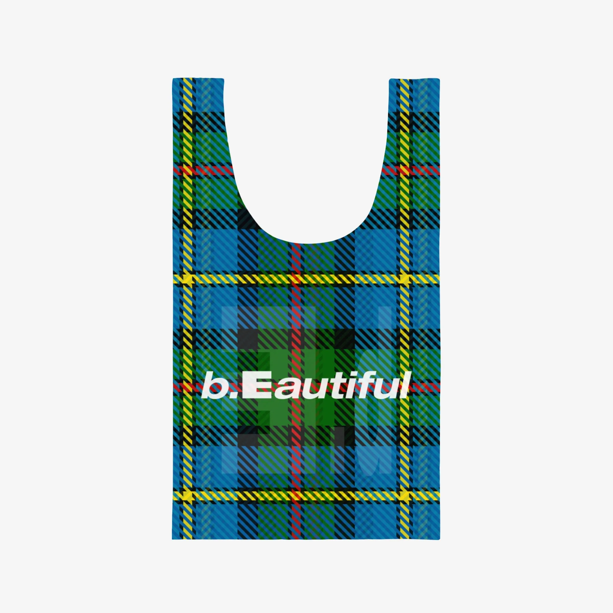 MacLeod Tartan XL Reusable Bag Blue | Green