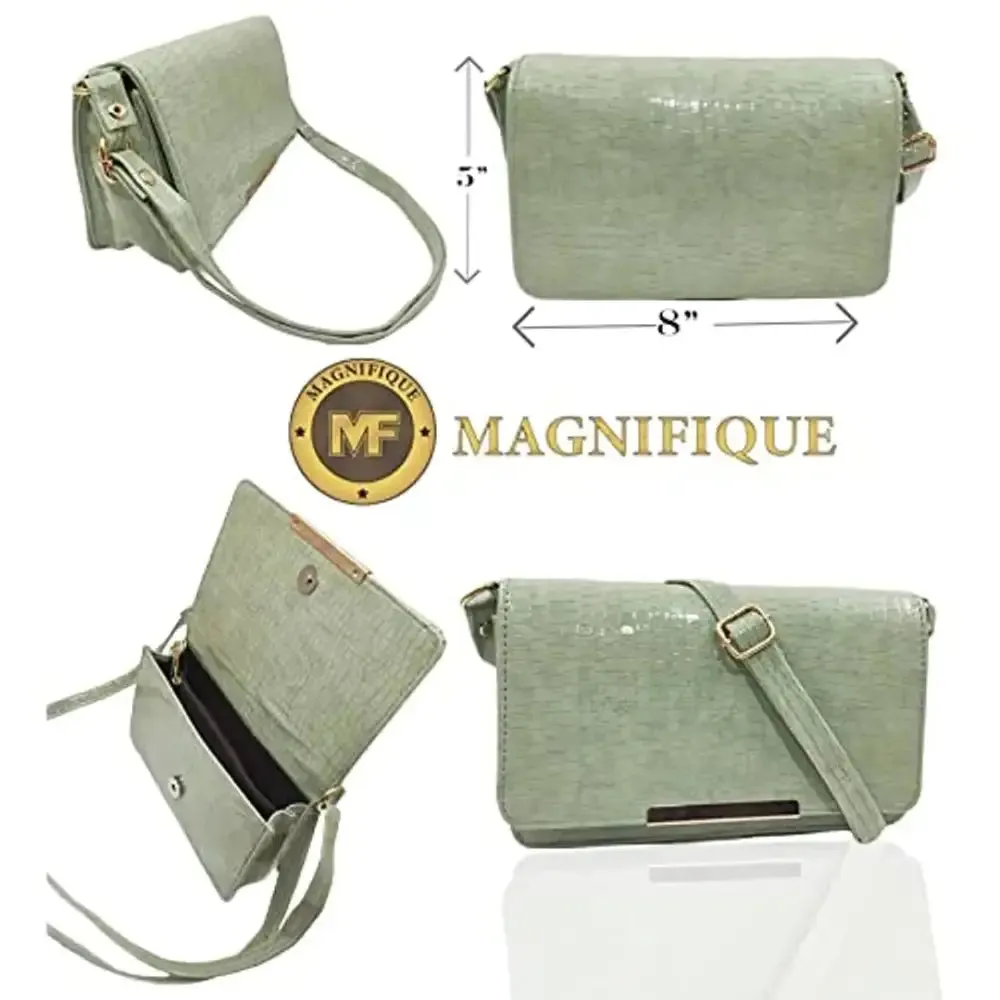 Magnifique Stylish Sling Bag for Women - Peach