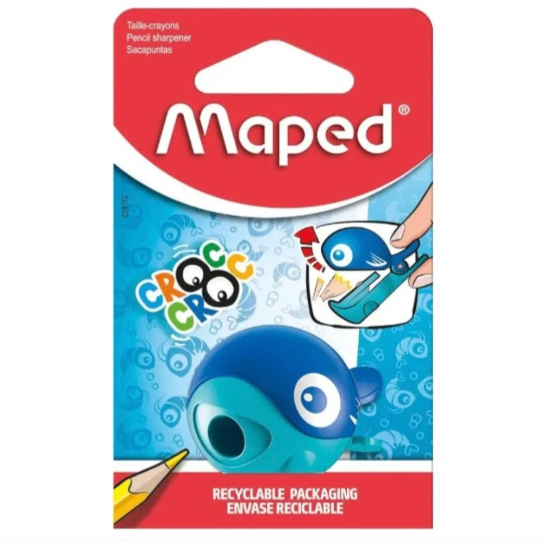 Maped Pencil Sharpener Croc-Croc Easy 1 Hole