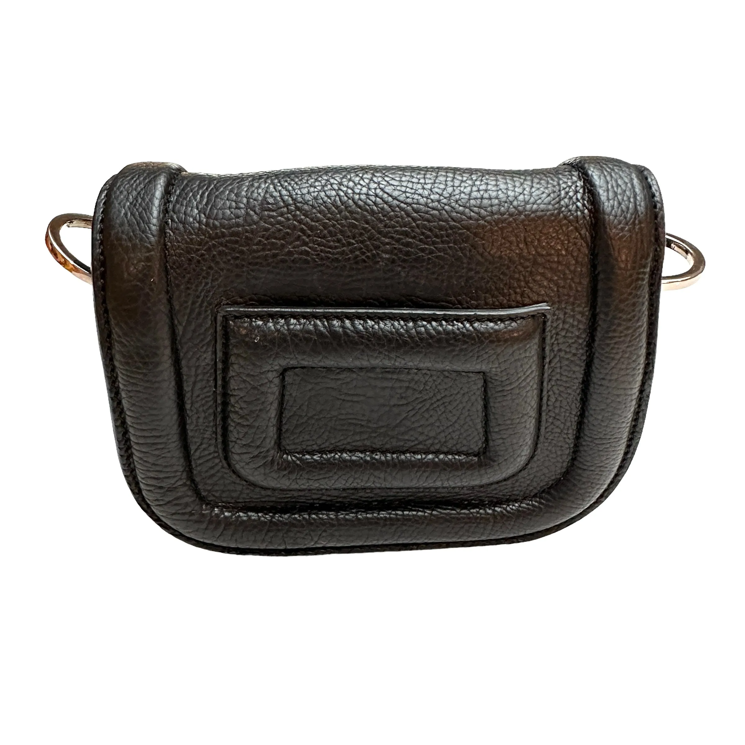 Mini Black Leather Bag