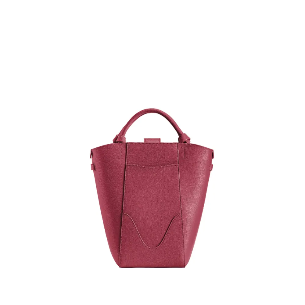 Mini Marina Bucket Bag Raspberry