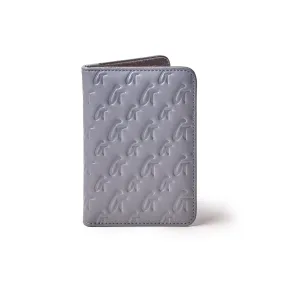 MONOGRAM PASSPORT HOLDER - GRAY