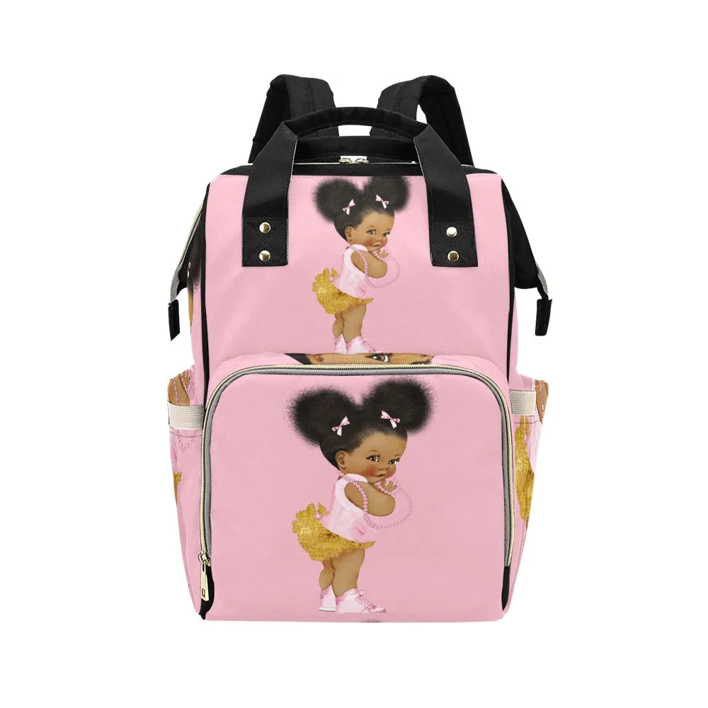 Multi-Function Backpack/Diaper Bag-Girl