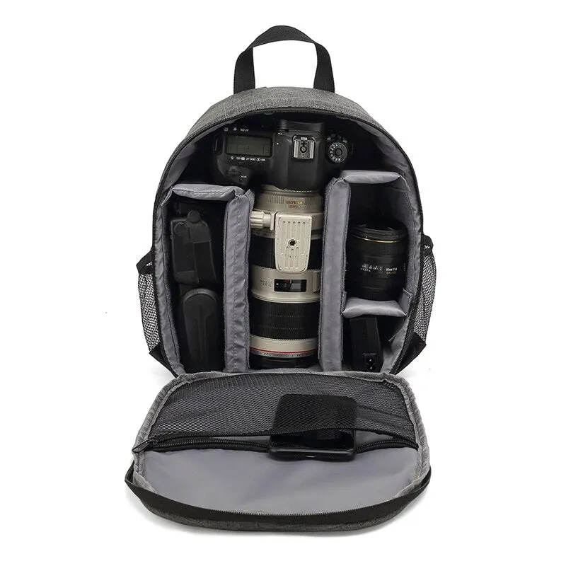 Multi-functional Digital Camera Backpack Bag For  Nikon Sony Waterproof Outdoor dslr Camera Bag lens pouch DSLR camera bag