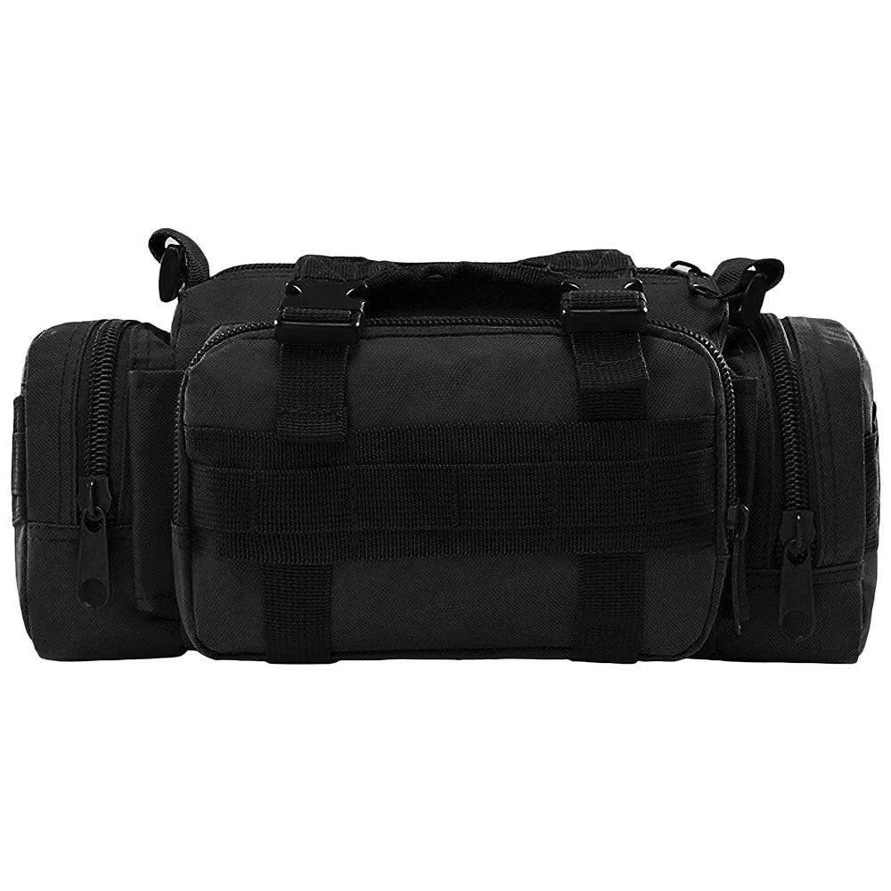 Multi-functional Waist Pack Bike Front Handle Bag Fishing Tackle Sling Bag Photography Training Utility Shoulder Backpack