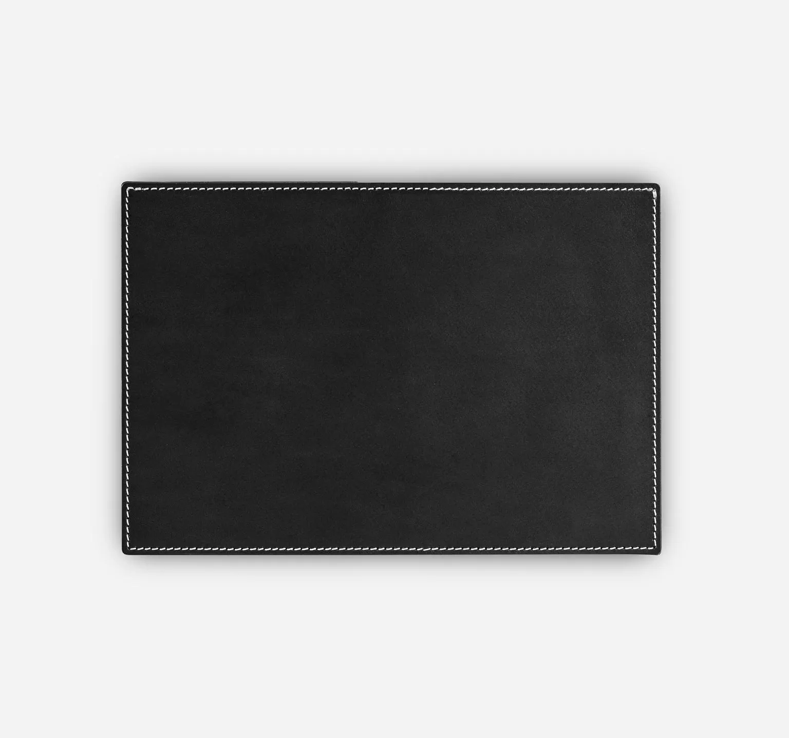 Nappa | Black Contrast Seam | Passport Cover