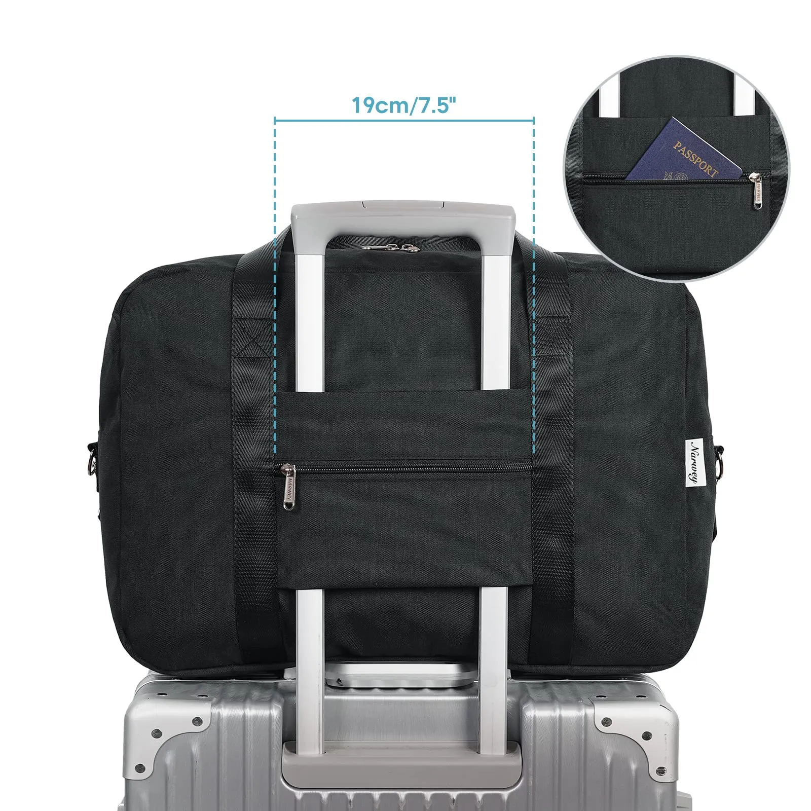 Narwey Airlines Approved Carry on Duffel Bag