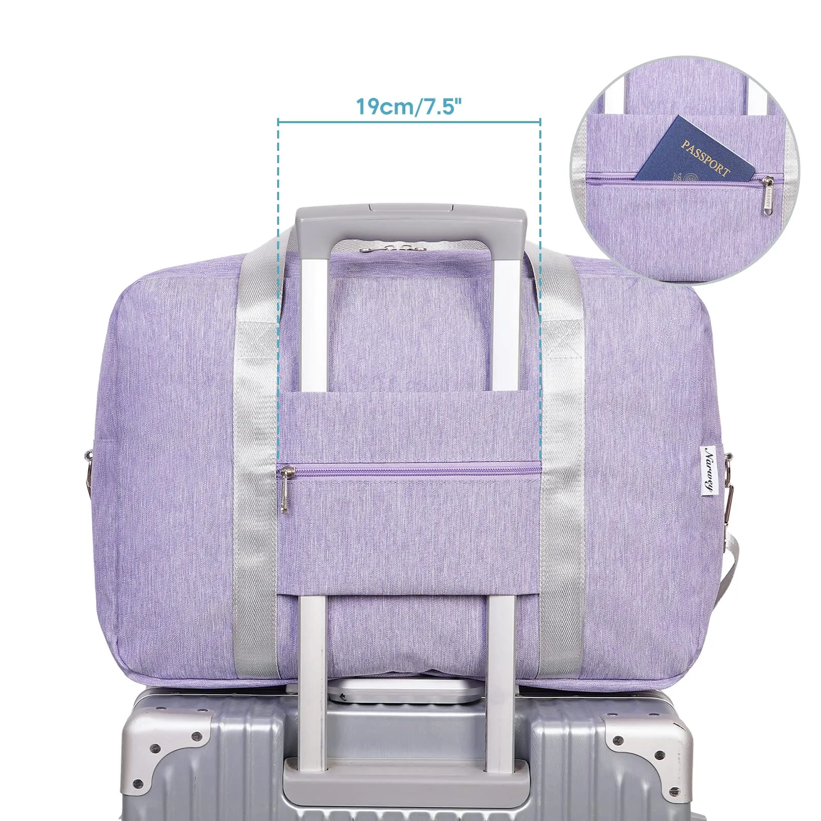 Narwey Airlines Approved Carry on Duffel Bag