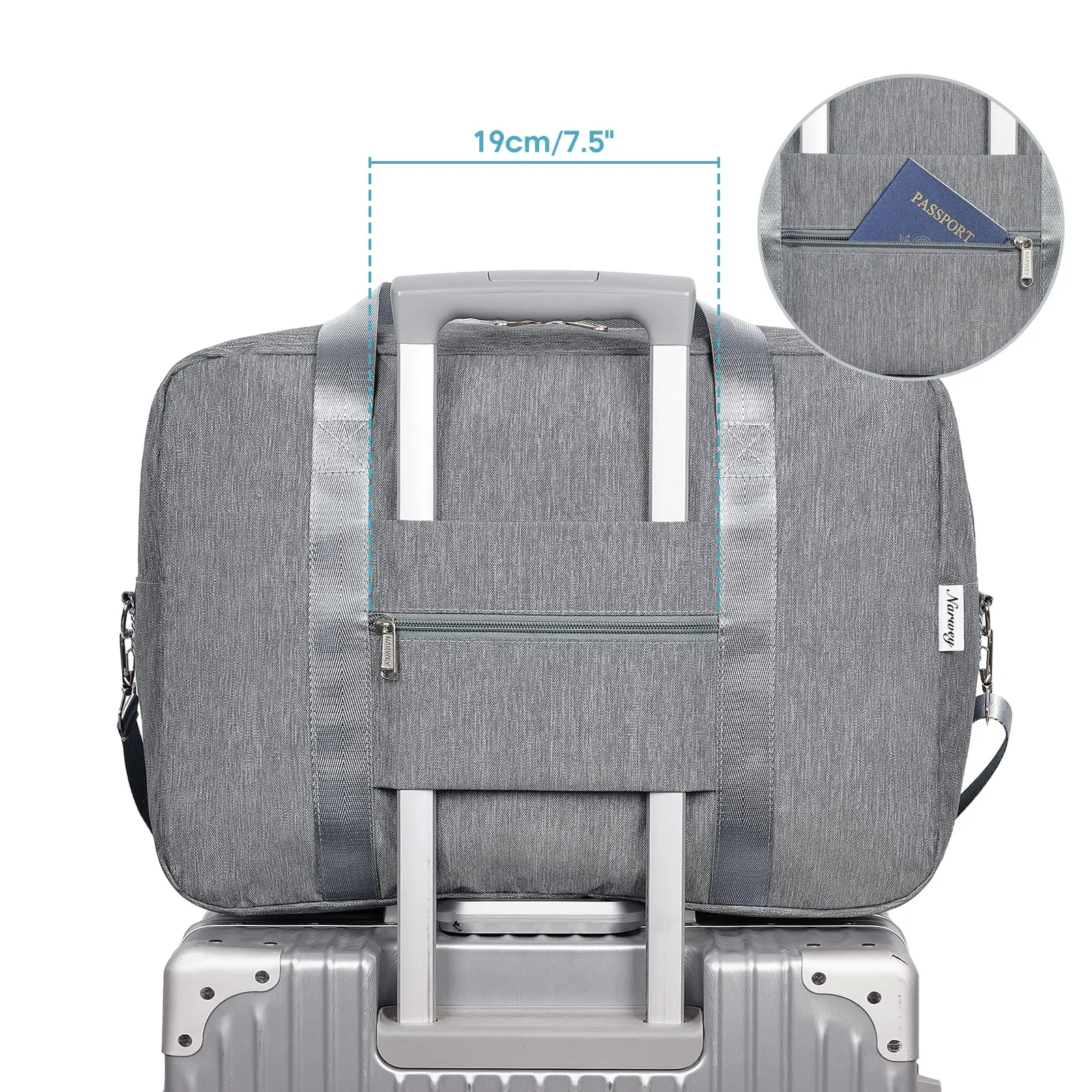 Narwey Airlines Approved Carry on Duffel Bag