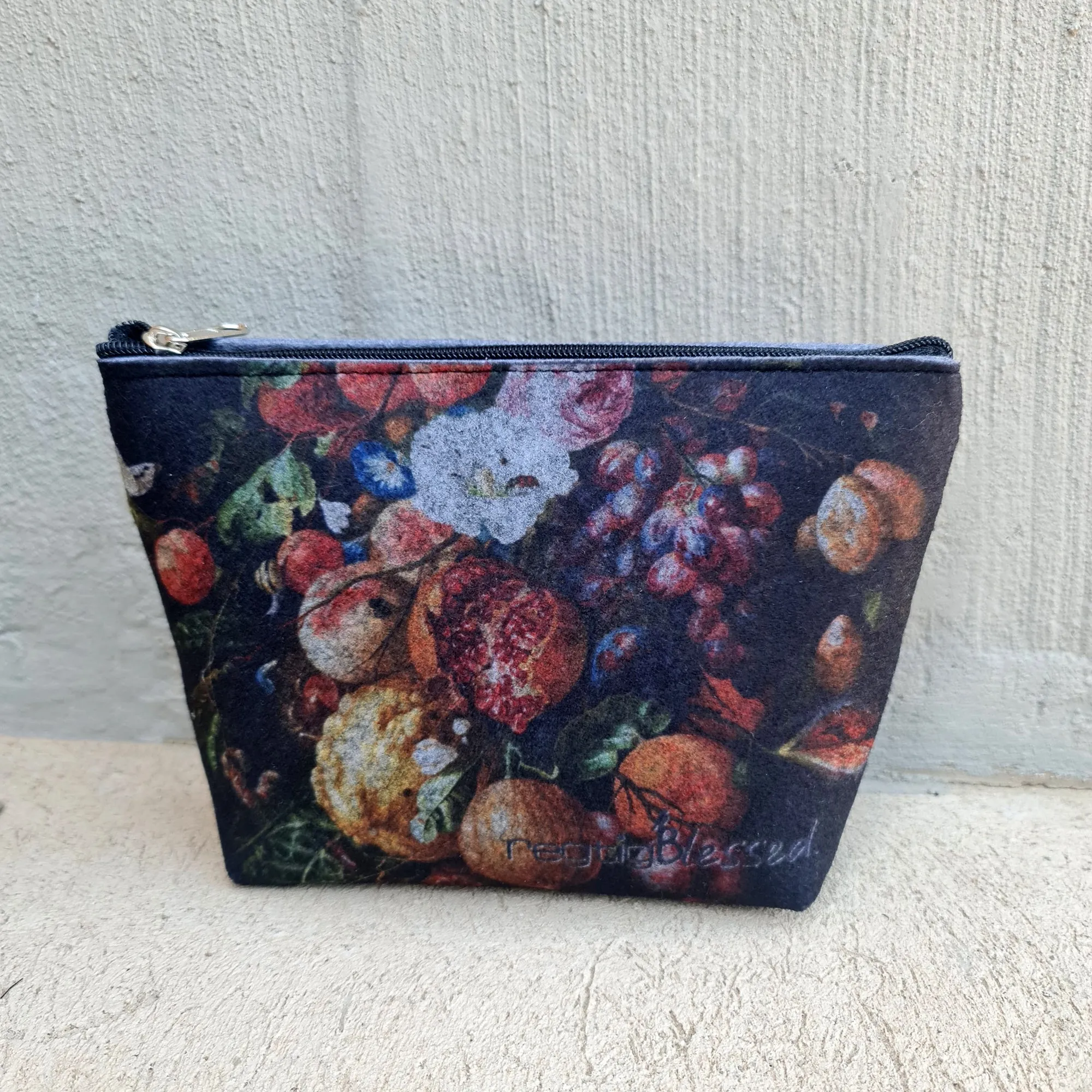 Old Master42 - Recycled Felt Cosmetic Bag