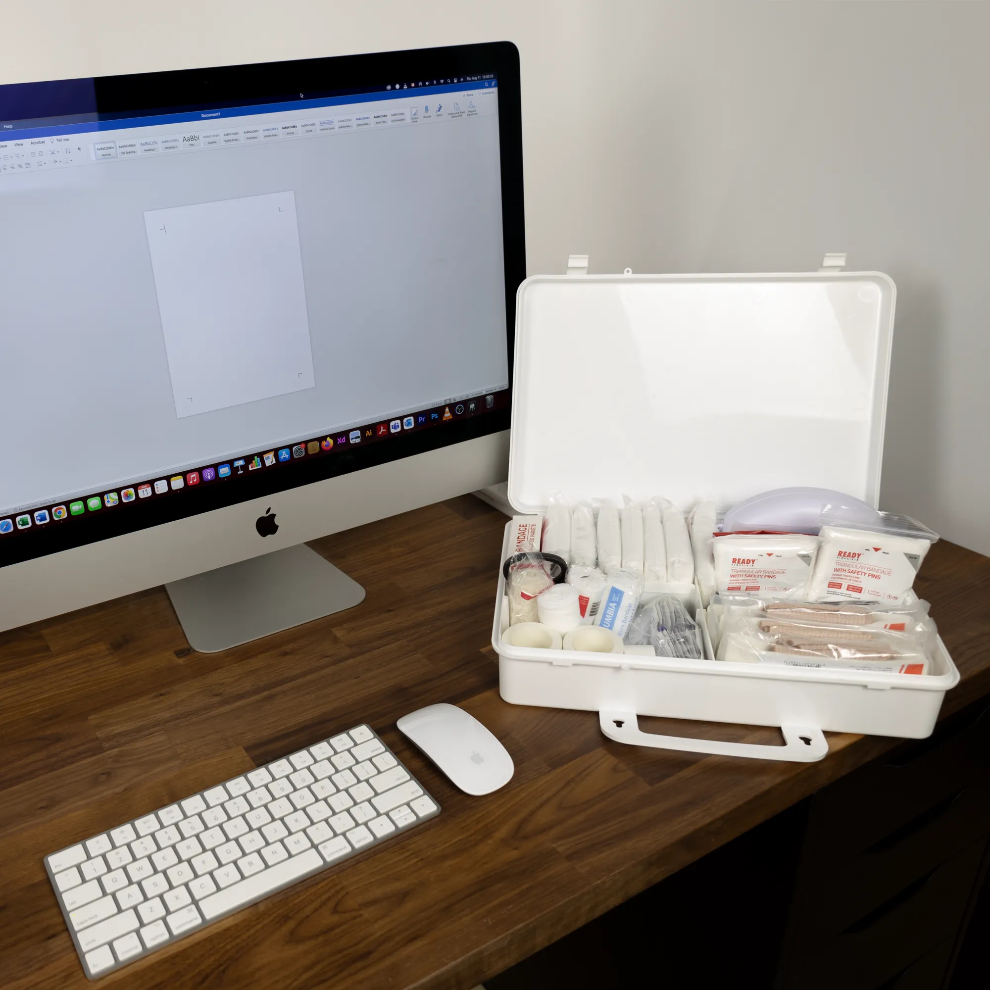 Ontario Section 9 First Aid Kit (6-15 Employees) with Metal Cabinet