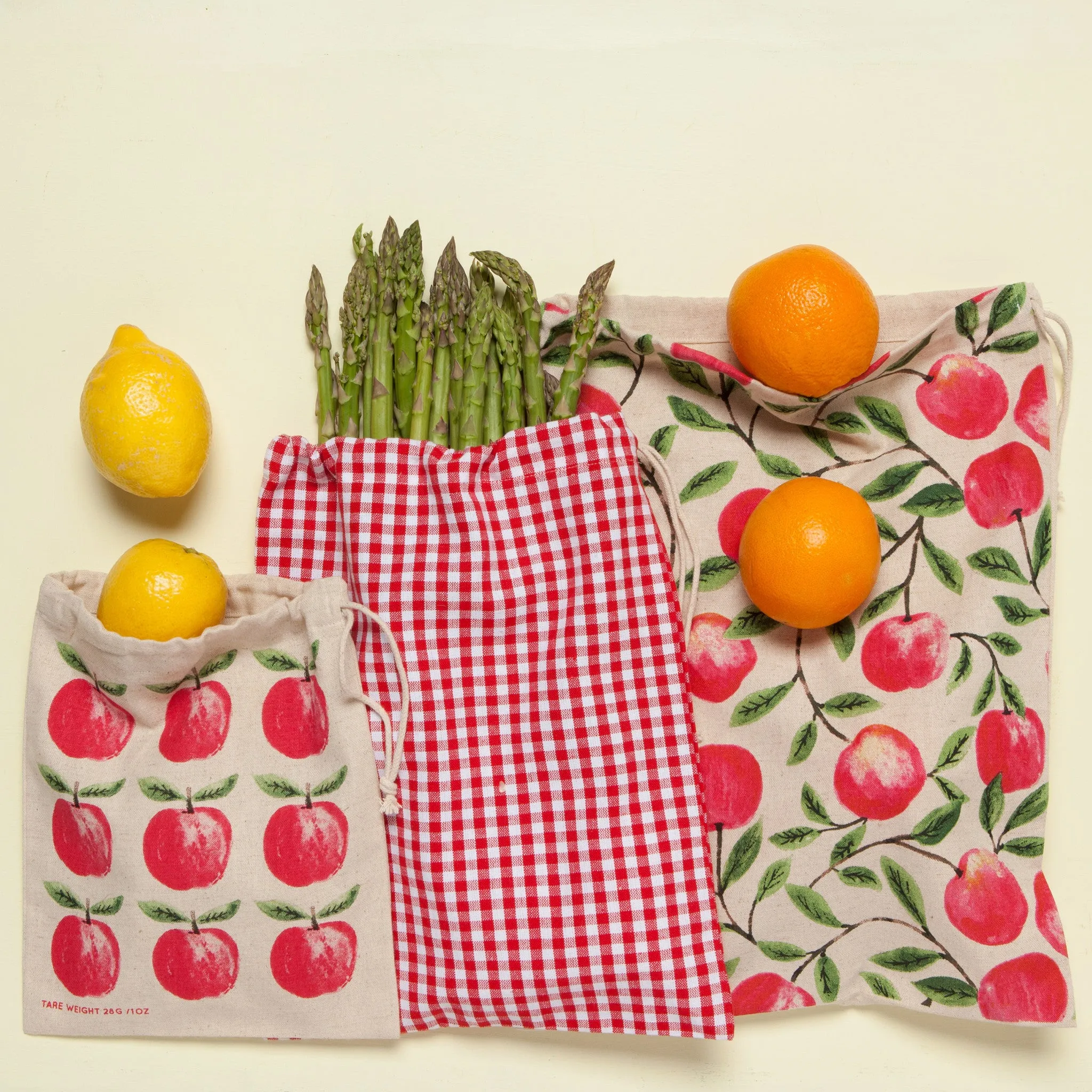 Orchard Produce Bags Set of 3