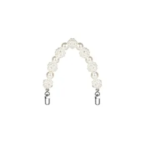 Pearl Bag Chain - White