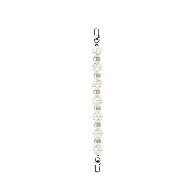 Pearl Bag Chain - White