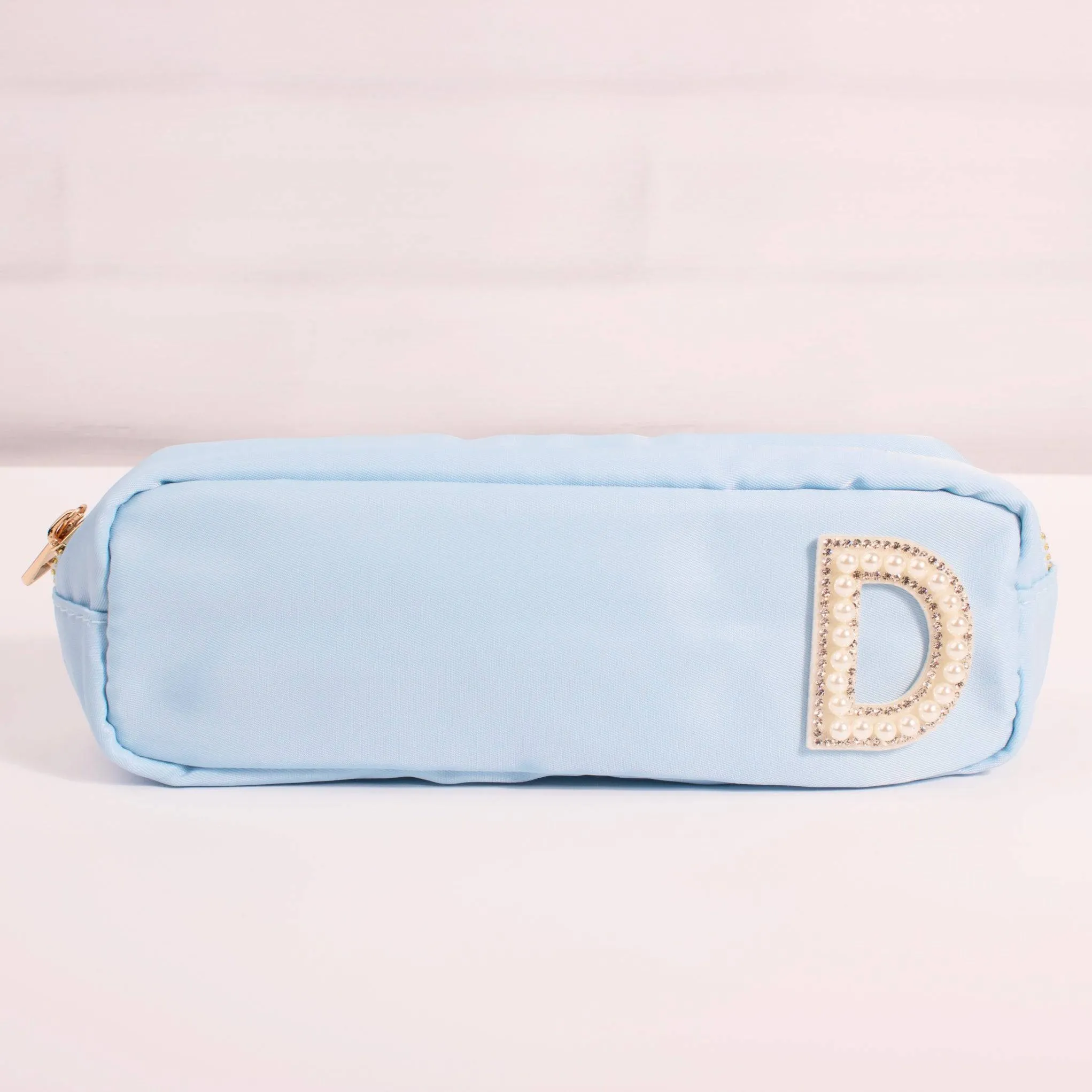 Personalised Pencil Case with Glitter or Pearl Letters