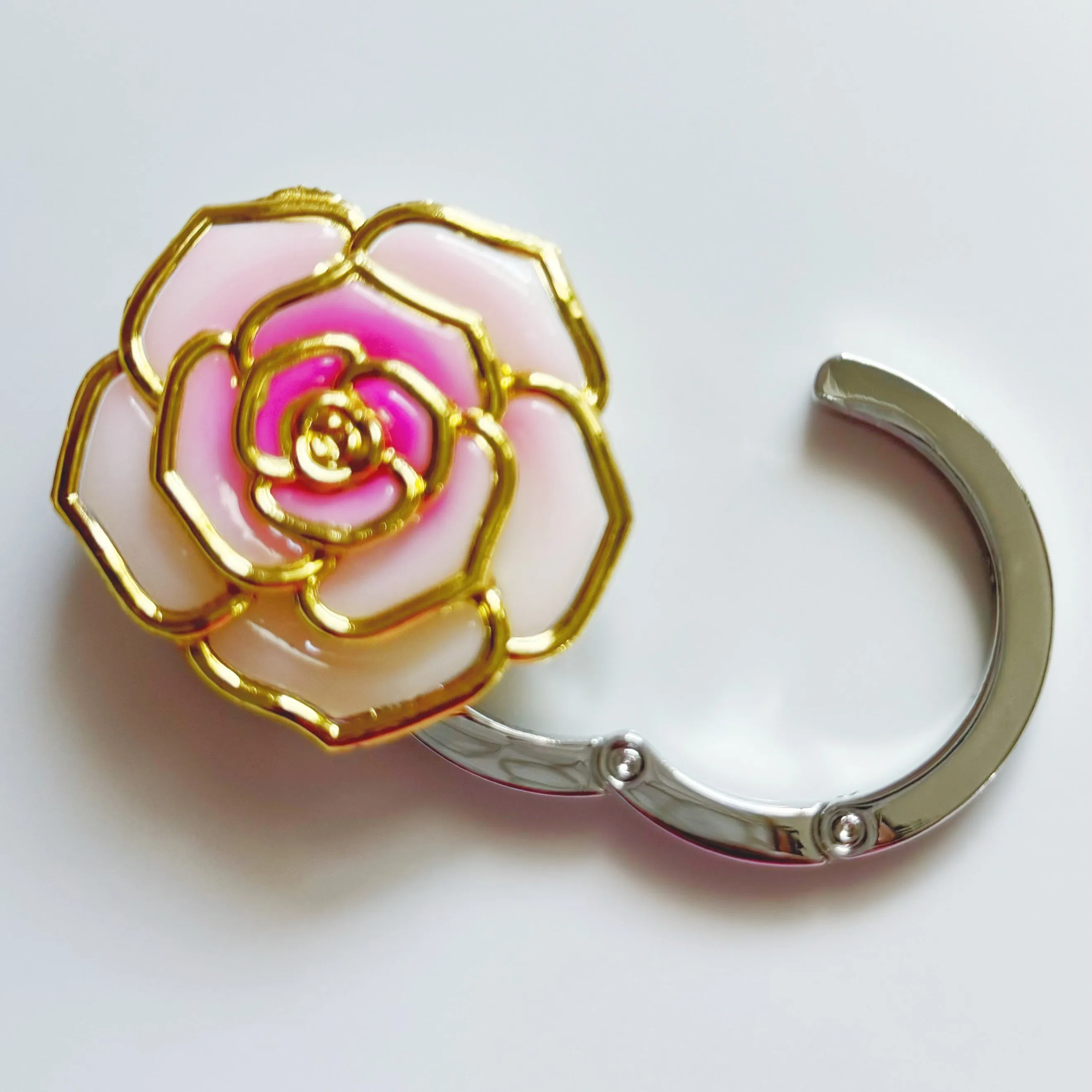 Pink Bloom Purse Hanger