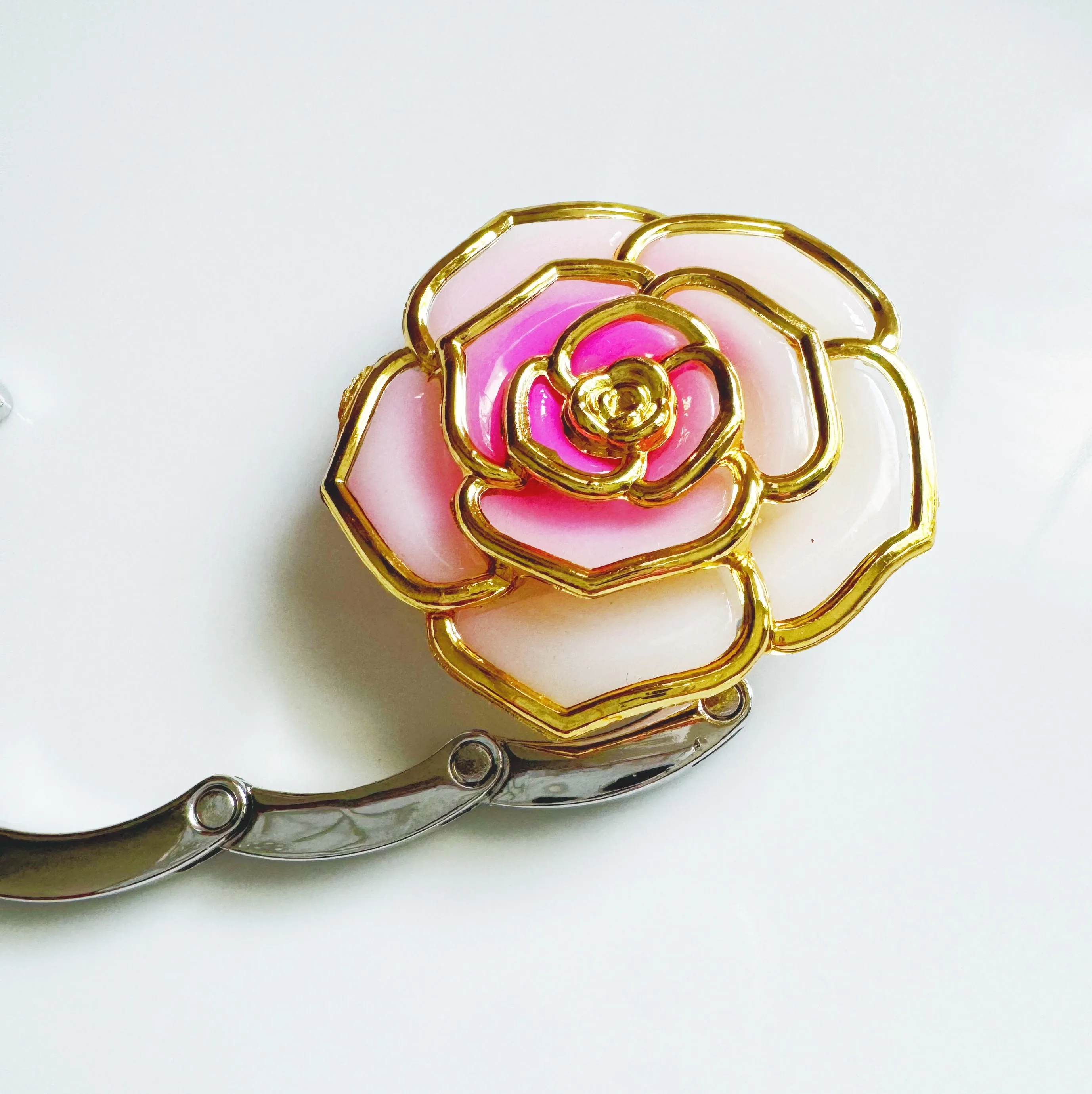 Pink Bloom Purse Hanger