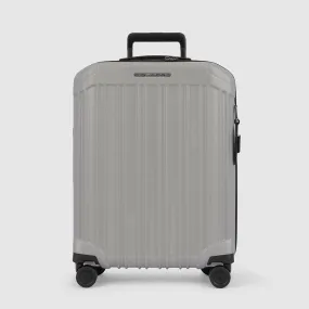 Piquadro Pq-Light 75Cm Hardcase 4 Double Wheel Large Check-In Trolley Grey - Bv4428Pqls2/Gr2