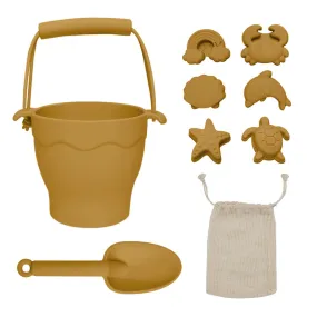 Playground Silicone Bucket & Spade Set - Sunshine