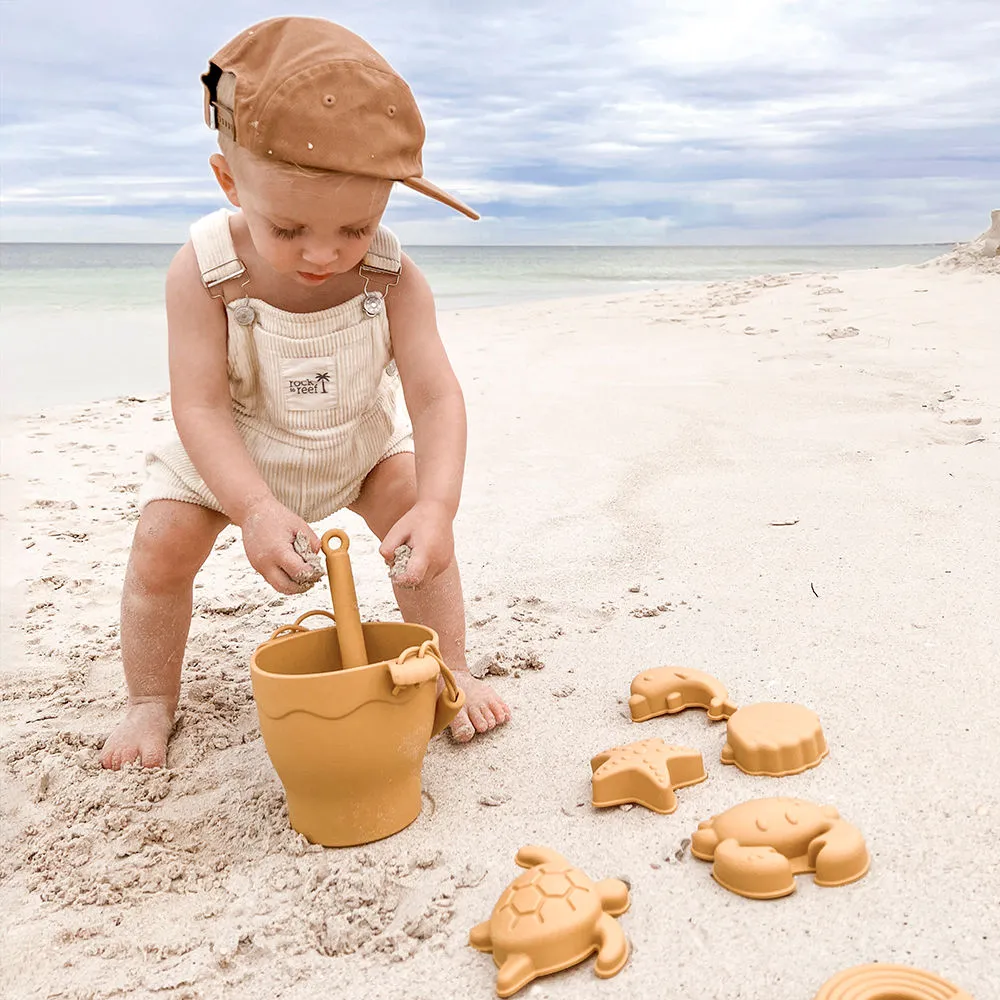 Playground Silicone Bucket & Spade Set - Sunshine