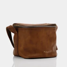 Polaroid Brown Faux Leather Camera Bag