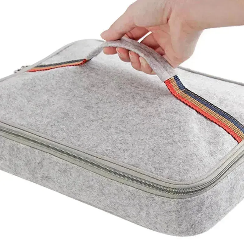 Portable lunch box lunch bag