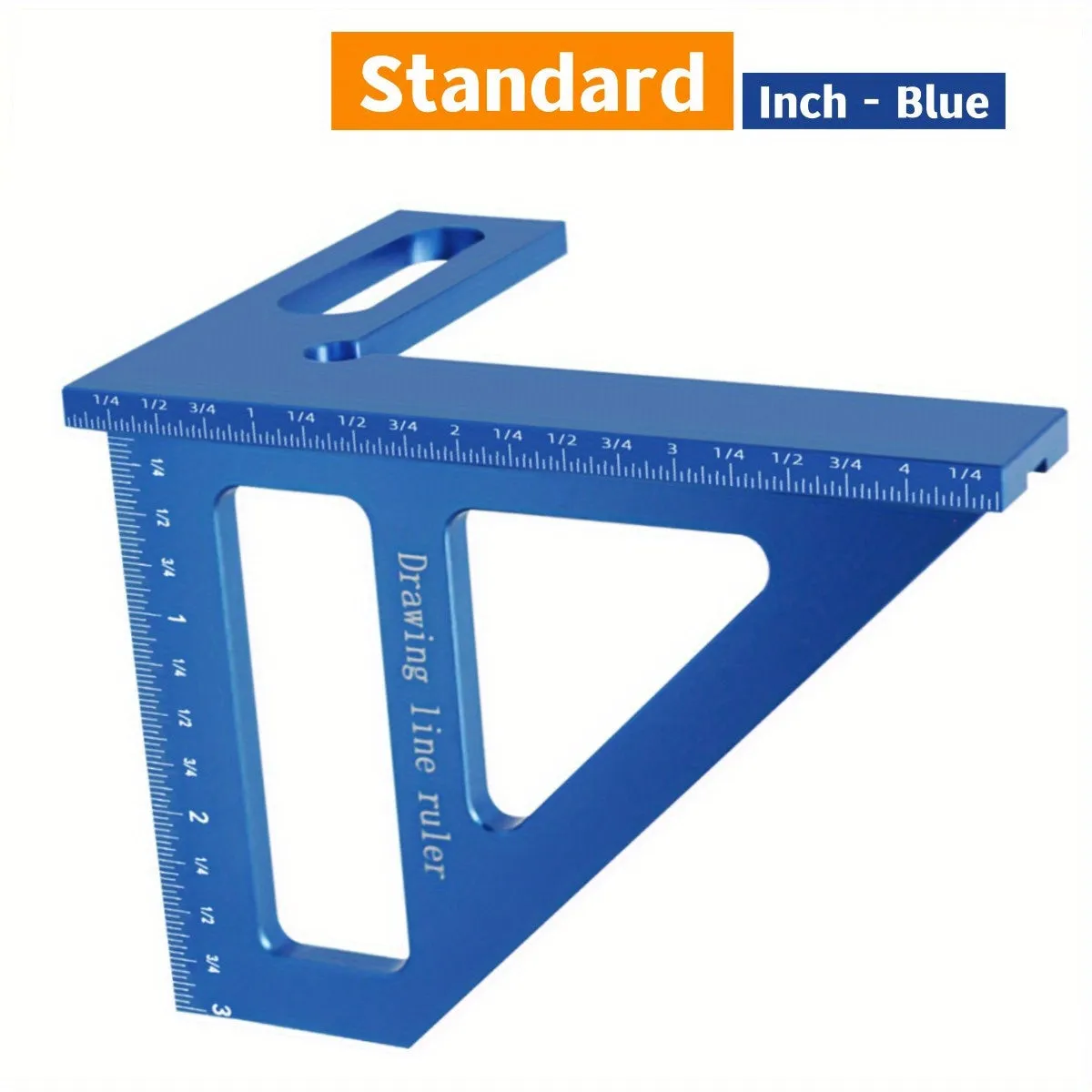 Premium Precision Miter Triangle Ruler with Angle Layout for Woodworking