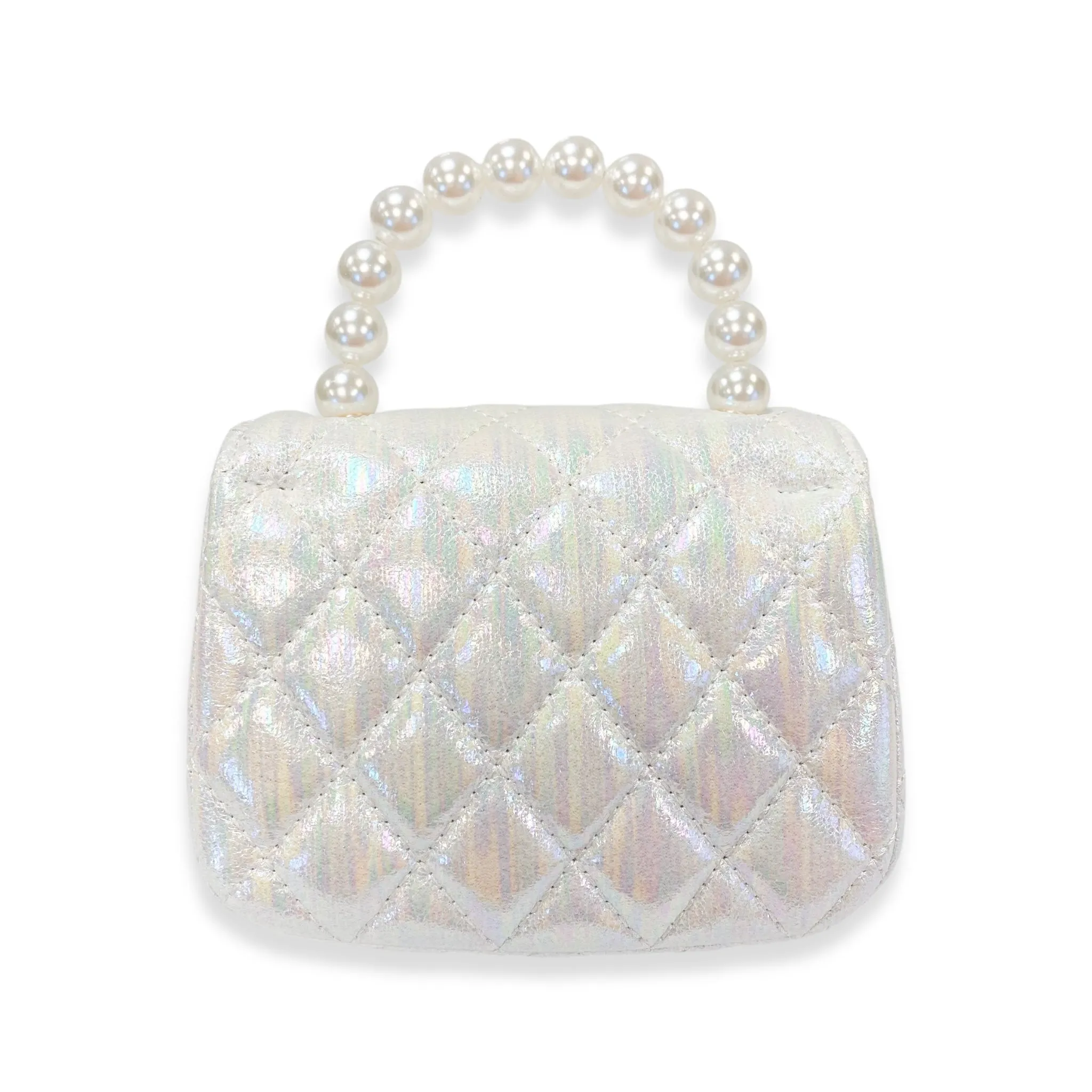 Princess Peony Purse -white