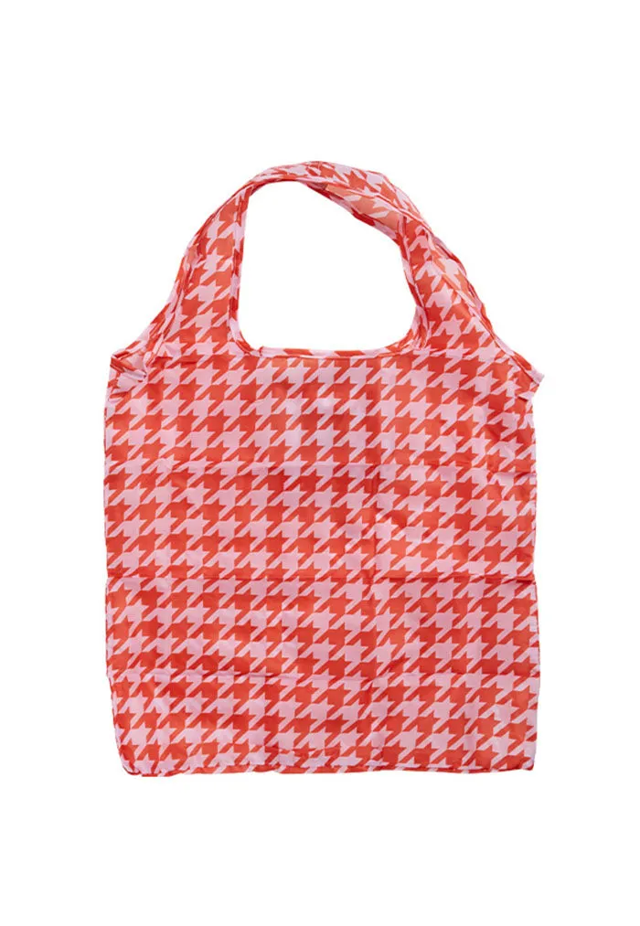 Project Ten Regular Pocket Shopper - Houndstooth