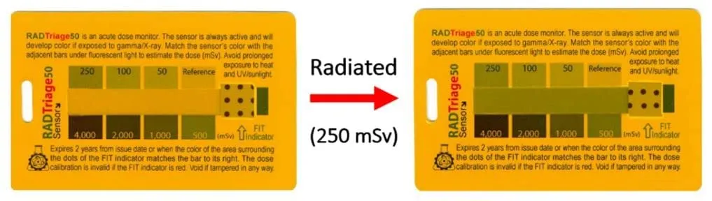 RADTriage50 Personal Dosimeter & Manual