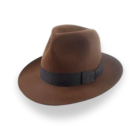 Raiders Brown Iconic Indiana Jones Style Fedora Hat | The Raider