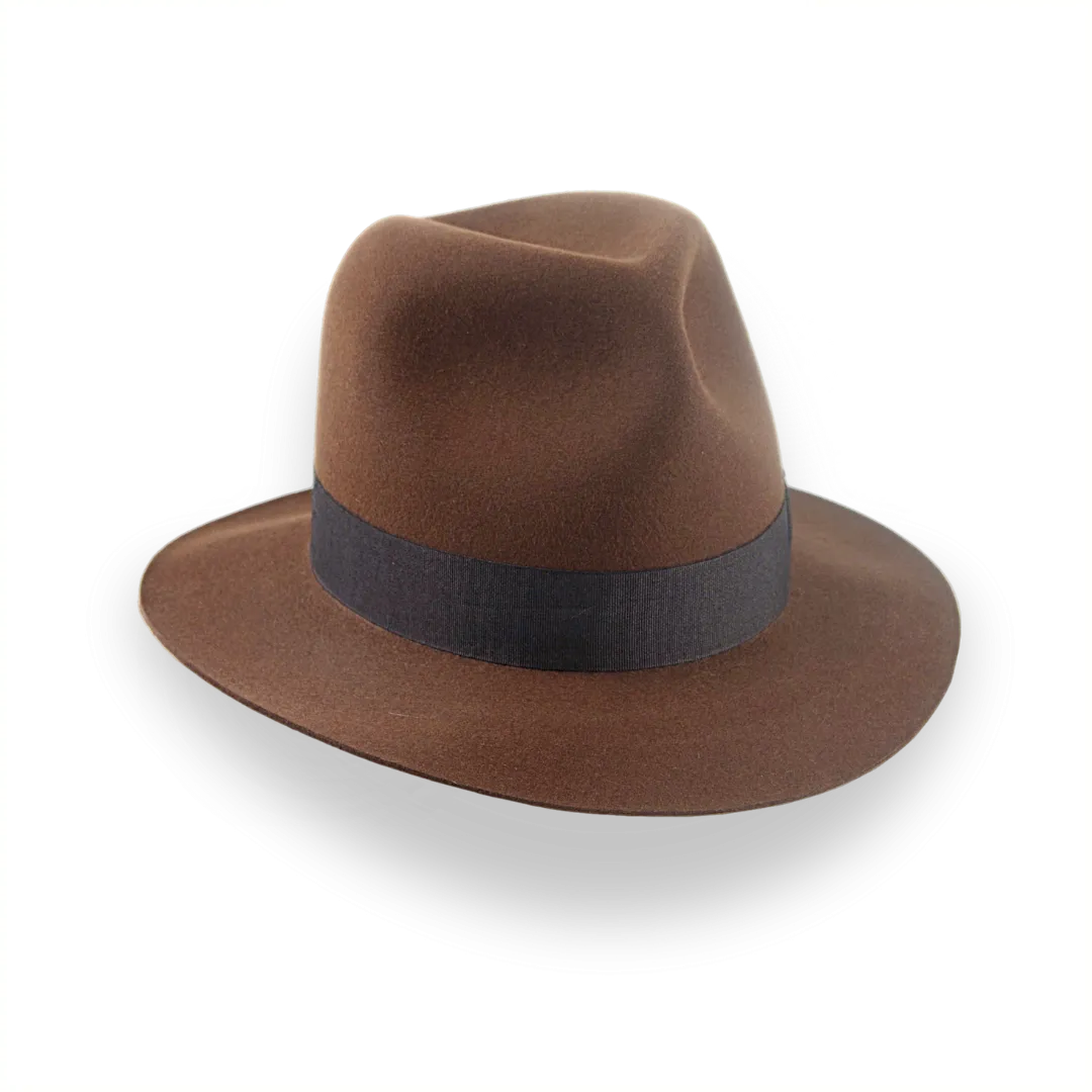 Raiders Brown Iconic Indiana Jones Style Fedora Hat | The Raider