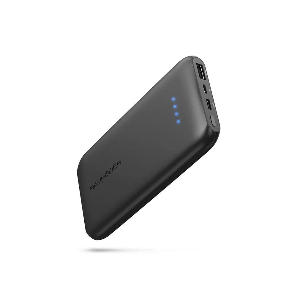 RAVPower 10000mAh 5V 3A USB-C Port Ultra Slim Power Bank