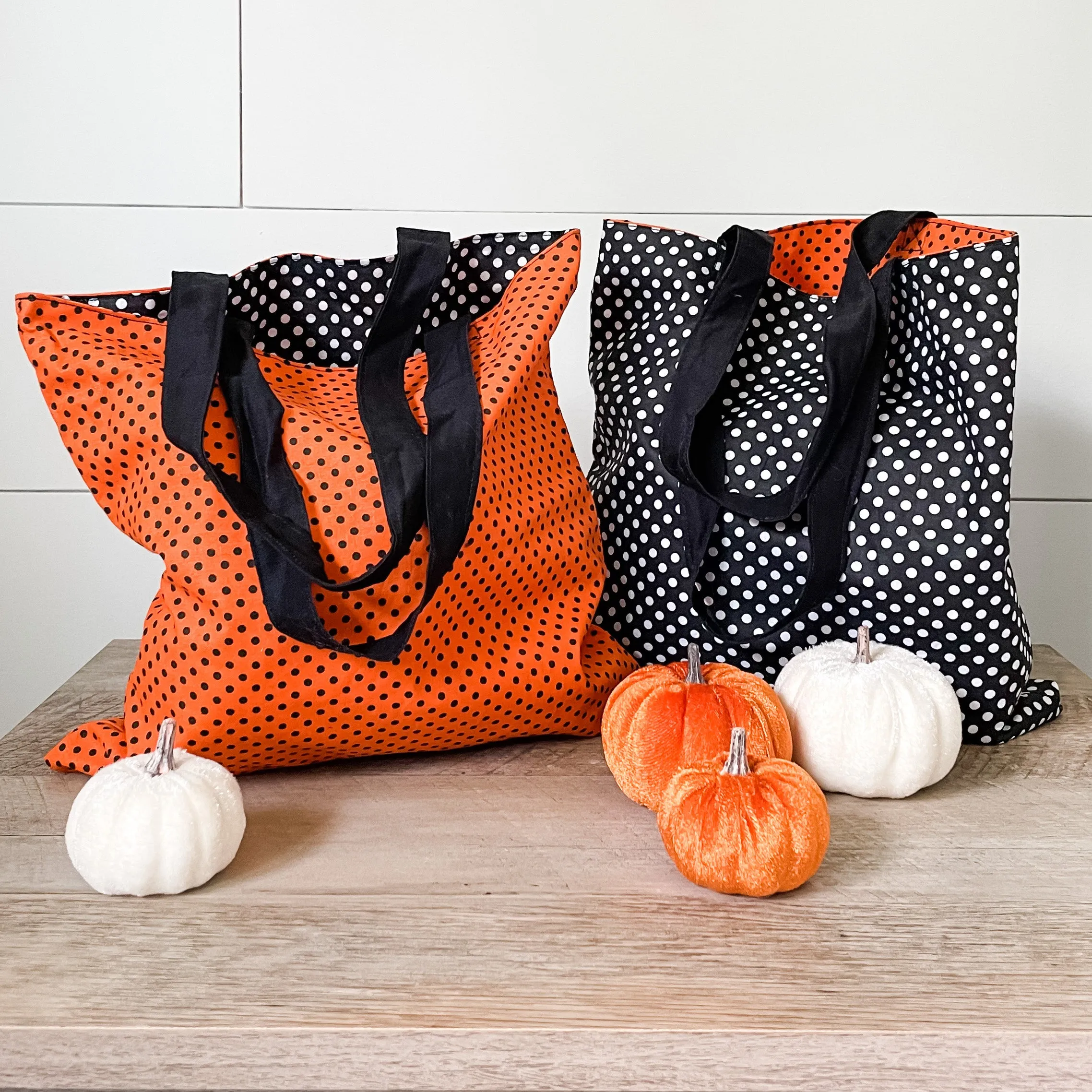 Reversible Trick-or-Treat Bag