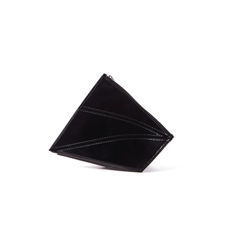 Rock Mini Foldable Crossbody Bag - Black