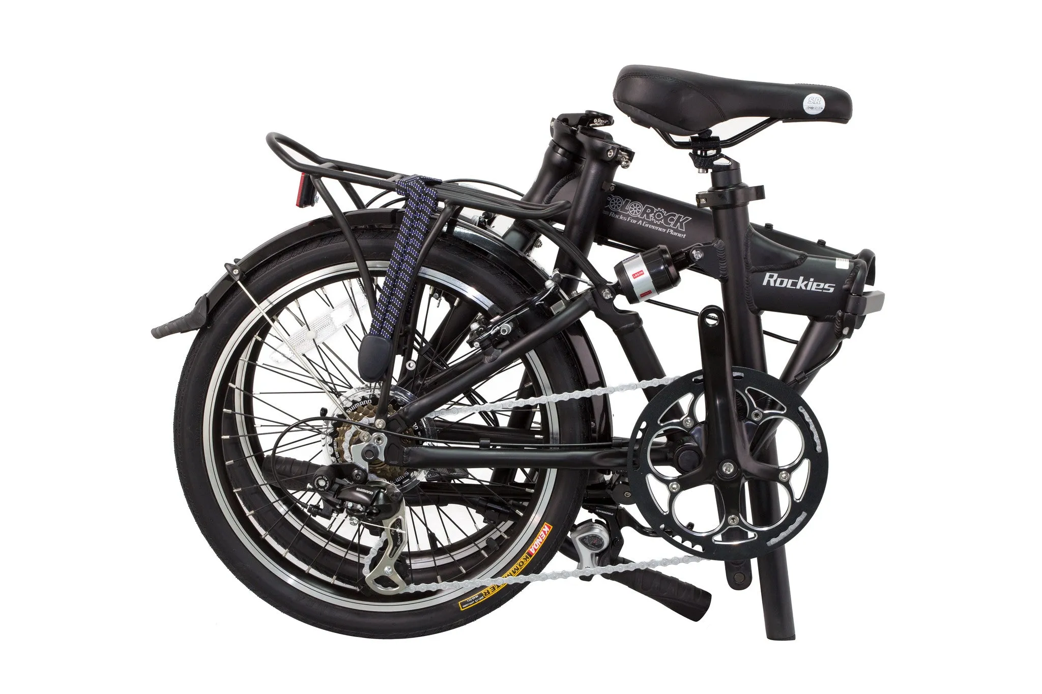 Rockies - SOLOROCK 20" 8 Speed Aluminum Folding Bike - Disc Brakes