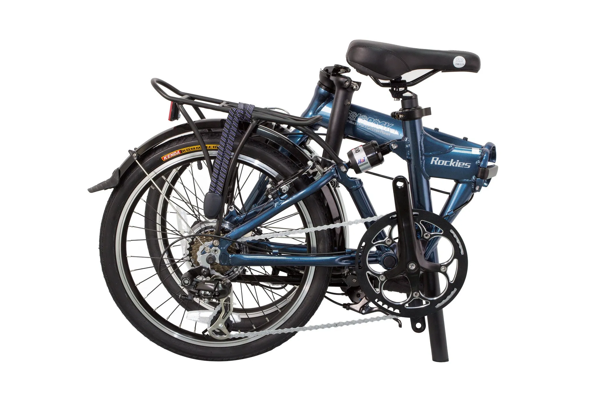 Rockies - SOLOROCK 20" 8 Speed Aluminum Folding Bike - Disc Brakes