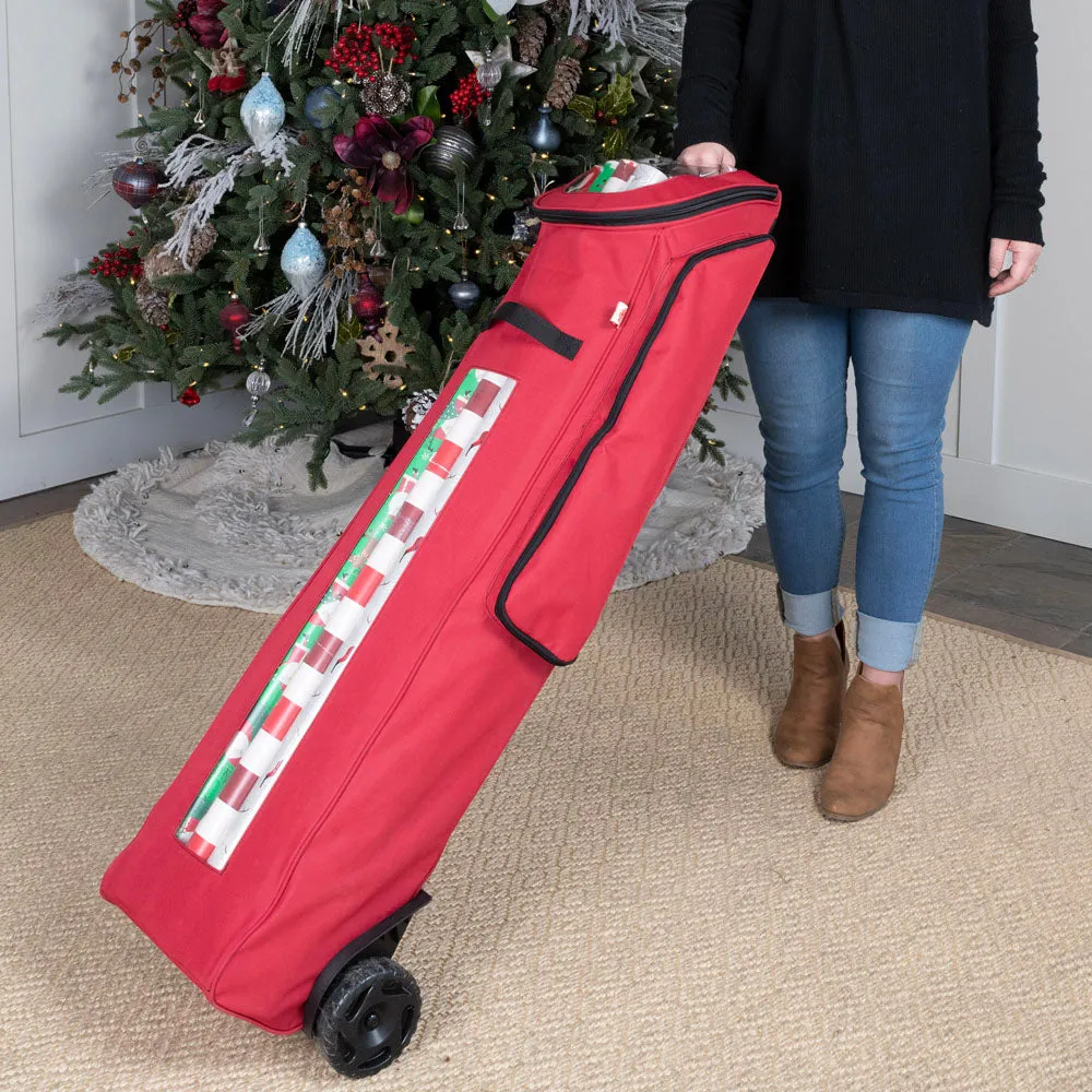 Rolling Wrapping Paper Storage Bag