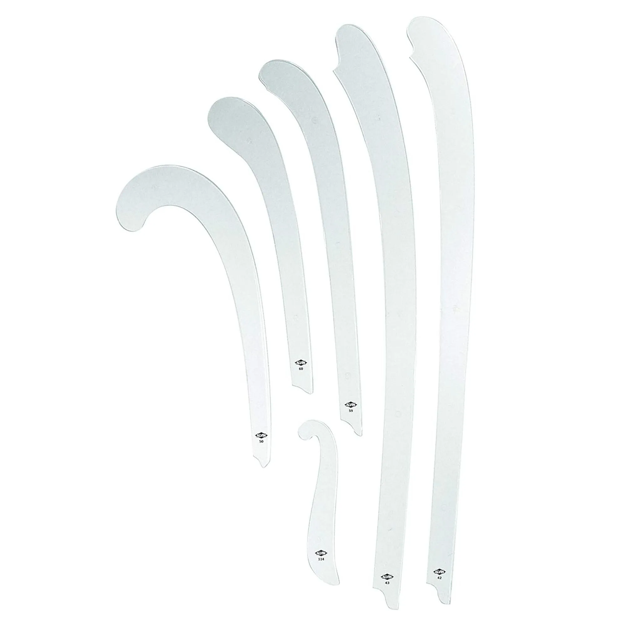 Ship Curve 6pc Set 6.75"-24"