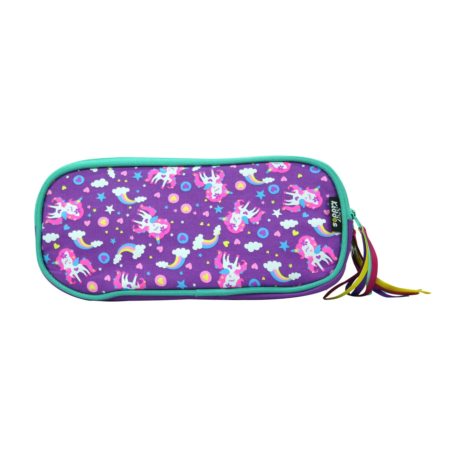 Smily Kiddos Fancy Transparent Pencil Case Purple