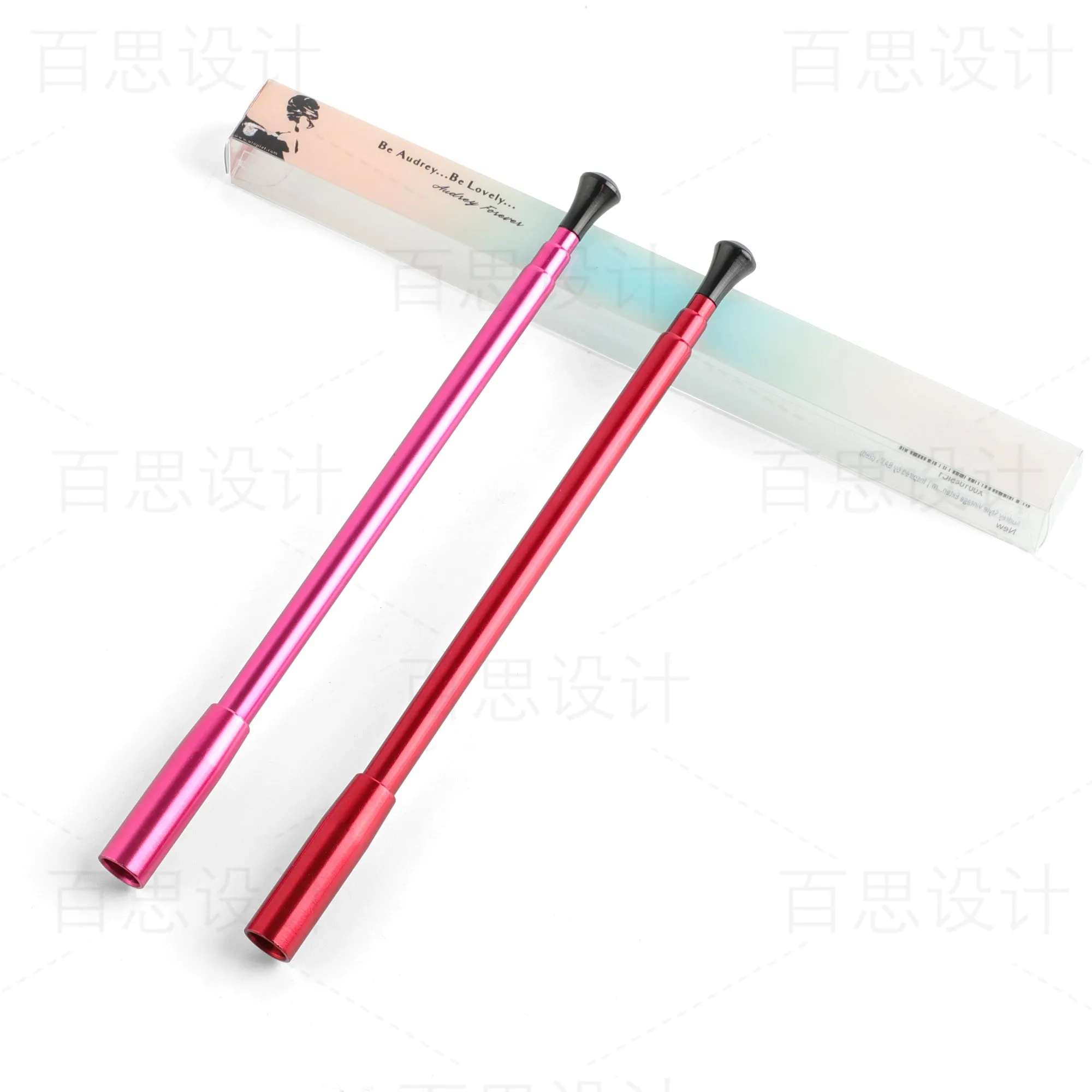 Smoking Valentine-the Pink and Red Cigarette Holder Bundle Gift Set