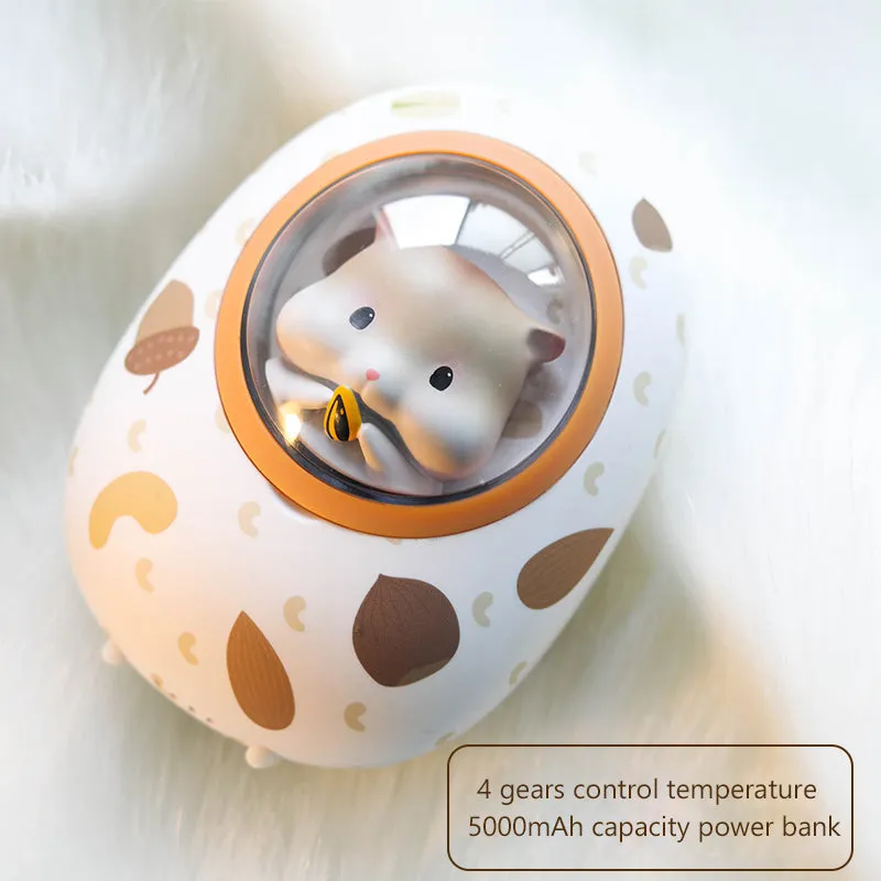 Space Capsule Hand Warmer Power Bank