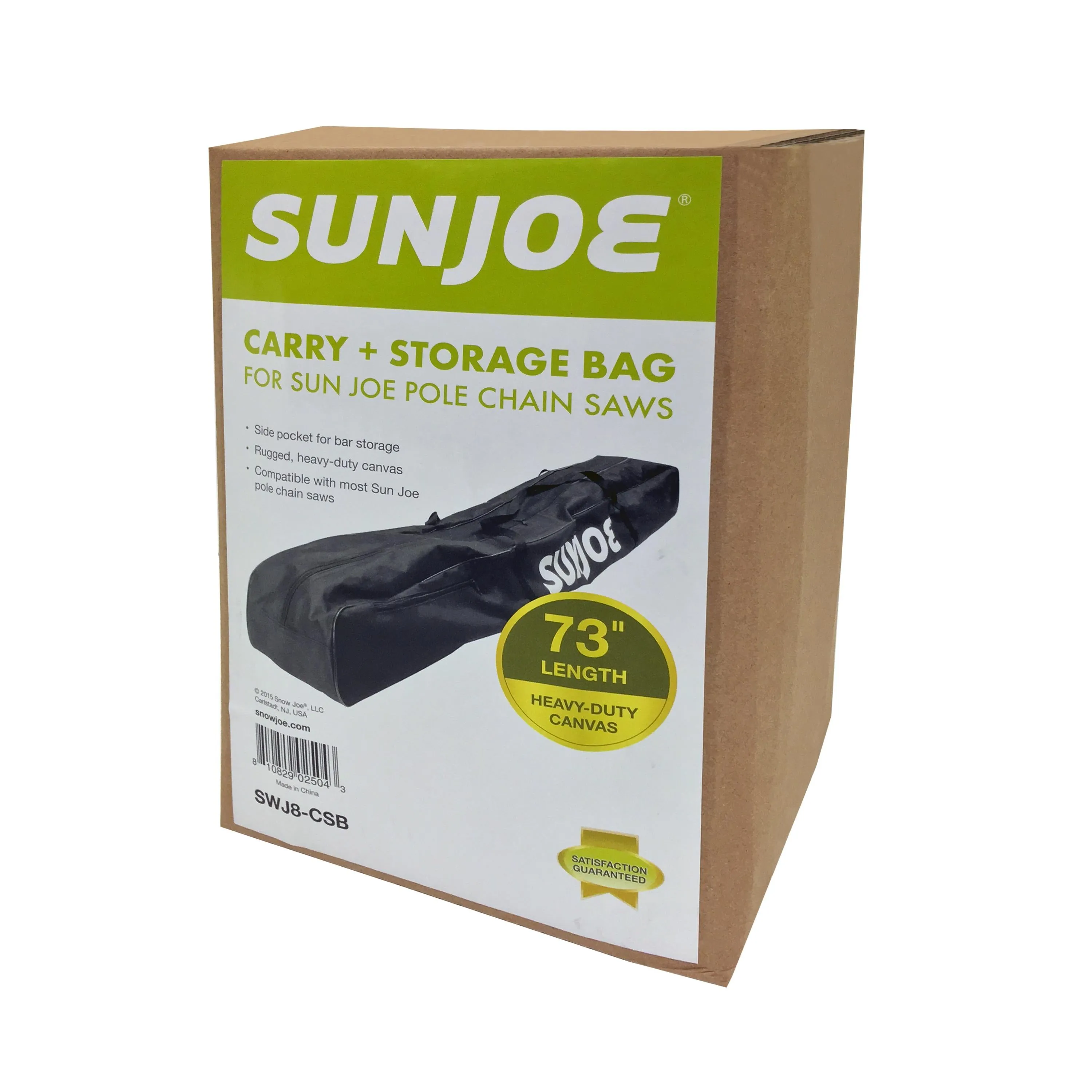 Sun Joe SWJ8-CSB Carry   Storage Bag for Pole Chain Saw | Rip-Resistant