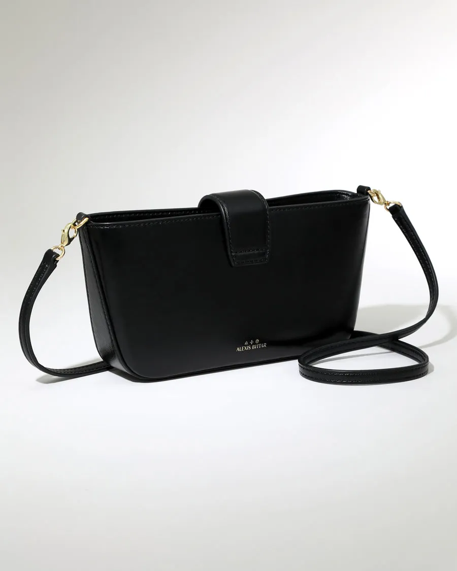 The Crumple Black Convertible Crossbody