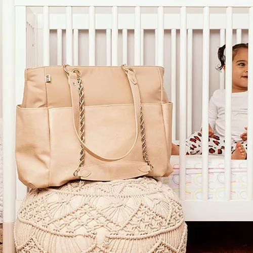 The Diaper Bag in Beige