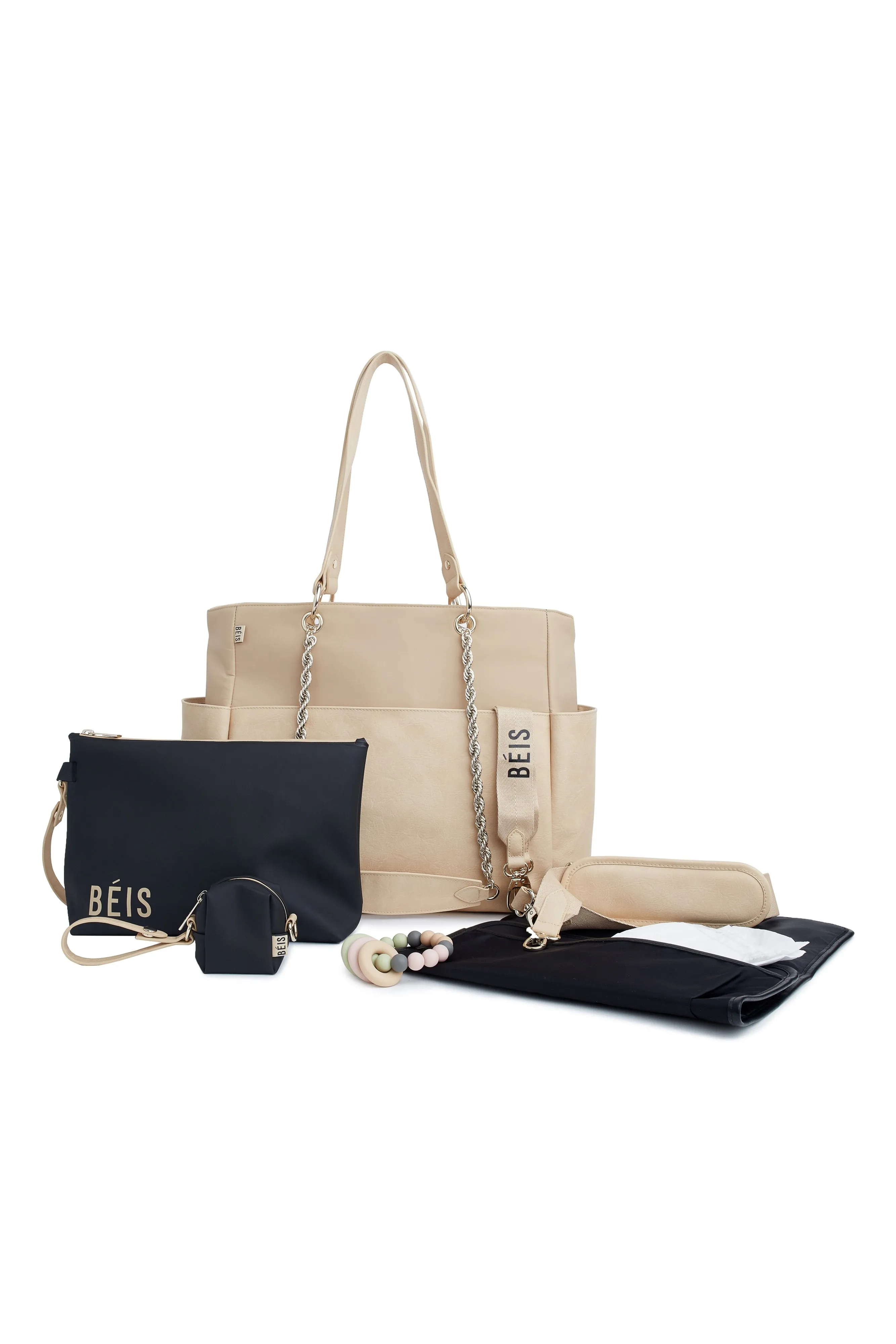 The Diaper Bag in Beige