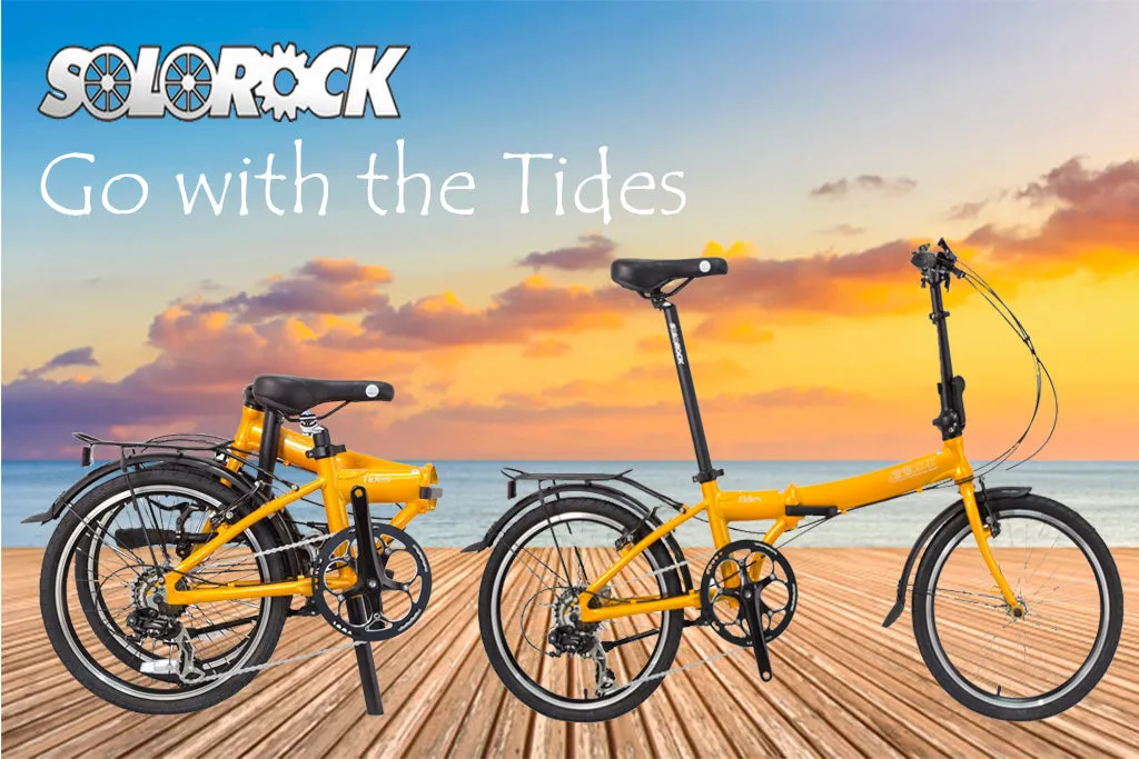 Tides - SoloRock 20" 7 Speed Aluminum Folding Bike