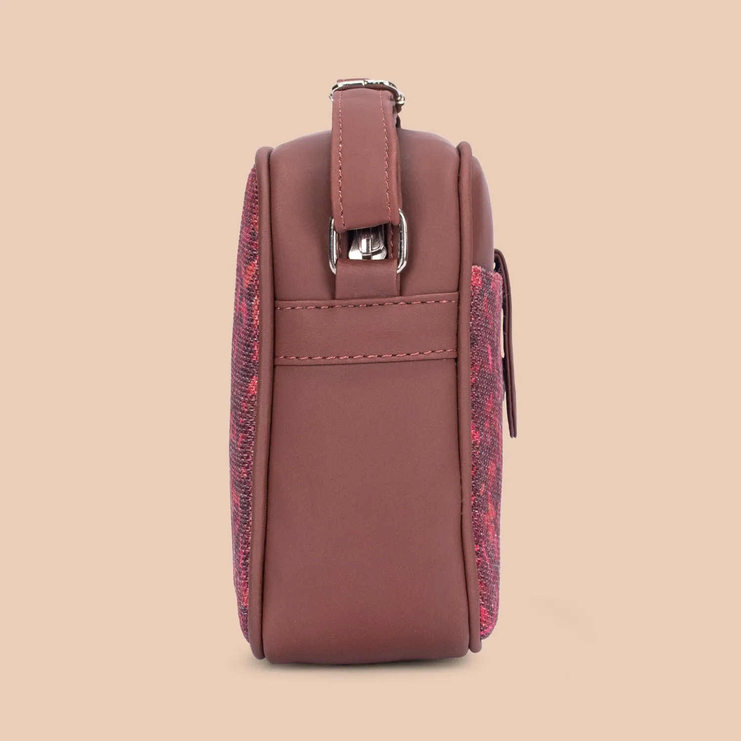 Tripura Blooms Magnetic Sling Bag